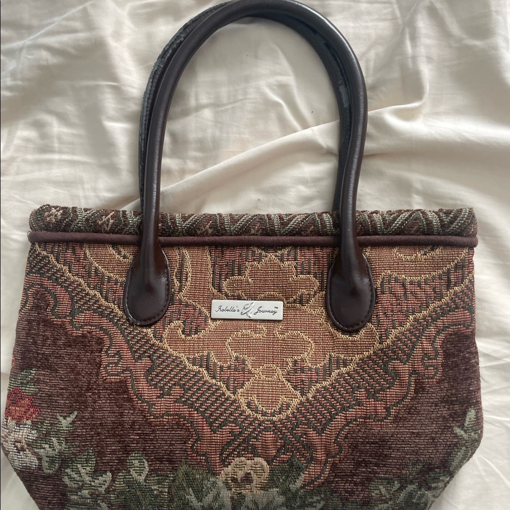 Isabella’s Journey carpet handbag